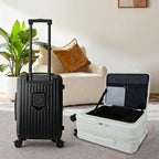 20 Inch Carry on Luggage 22X14X9 Airline Approved, Carry on Suitcases with Wheels, Hard Shell Top-Open Design Luggage with Spinner Wheels, Expandable Suitcase with YKK Zipper, Lightweight and Durable, Perfect for Birthday Gifts and Christmas Gifts.