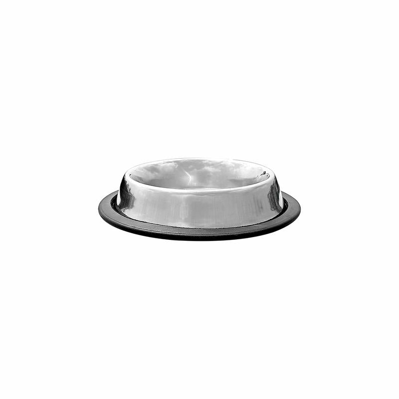 8Oz Traditional Shape Non-Skid Stainless Steel Feeding Bowl for Pets - Dishwasher Safe & Rust-Resistant