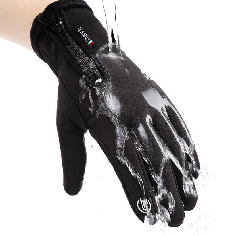 Outdoor Winter Gloves for Men & Women Touchscreen Windproof Full-Finger Design Unisex Winterproof Versatile for Sports Travel Daily Activities