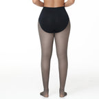 SHAPSHE Women'S Tummy Control Fleece Lined Leggings Fake Sheer Warm Pantyhose Thick Tights