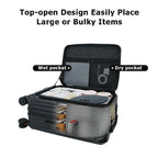 20 Inch Carry on Luggage 22X14X9 Airline Approved, Carry on Suitcases with Wheels, Hard Shell Top-Open Design Luggage with Spinner Wheels, Expandable Suitcase with YKK Zipper, Lightweight and Durable, Perfect for Birthday Gifts and Christmas Gifts.