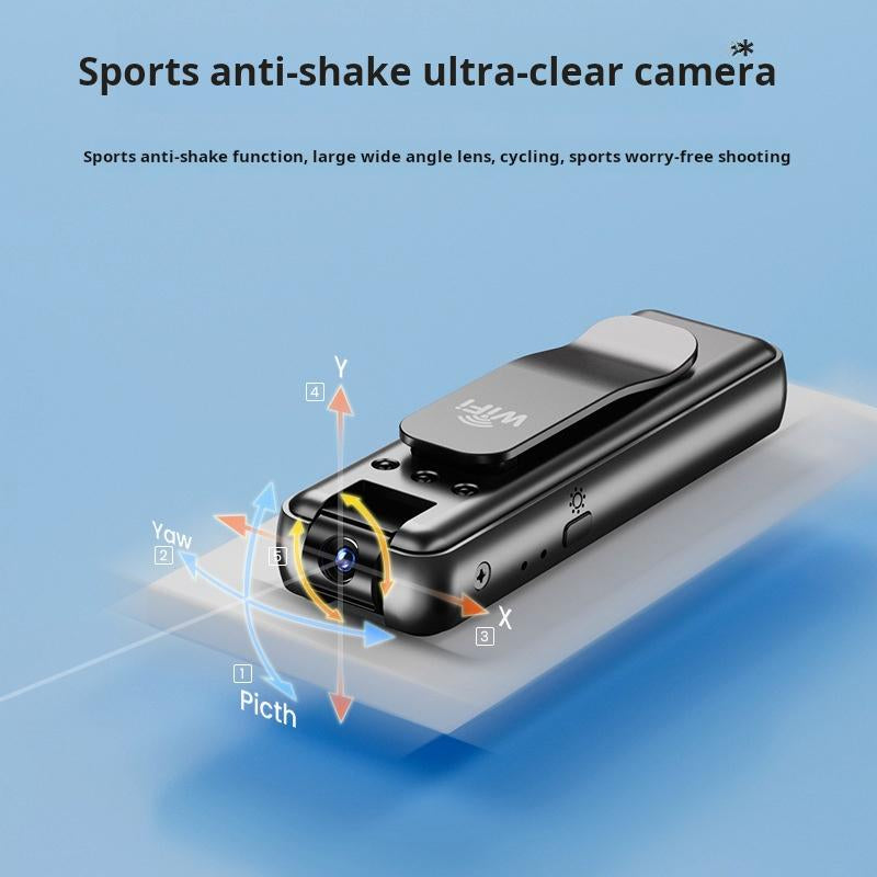 Mini HD Camera (32GB Memory) - Portable Wearable Video Recorder/Professional Action Camera/Webcam