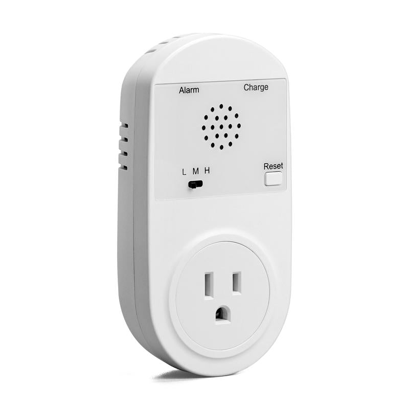 Briidea Power Failure Alarm with LED Indicator & 80Db Siren, Powered by Rechargeable Battery (Included), Perfect for Monitoring Refrigerators, Freezers, Sump Pumps, Aquariums