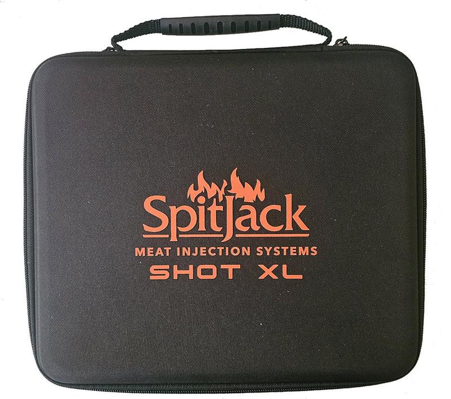 Spitjack SHOT XL Meat Injector Kit with Deluxe Case and Four Needles